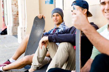 Sokağın molası patenciler