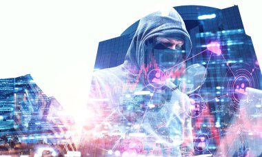 Hacker adam bilgi çalmak