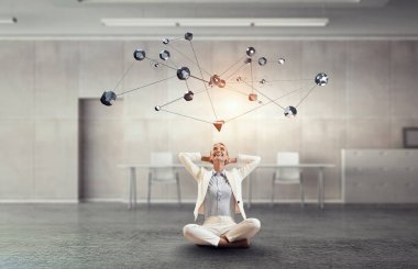 Denge bulmaya çalışıyorum. Karışık teknik