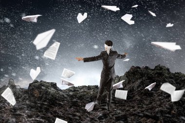 Riskli adımları yapmak. Karışık teknik