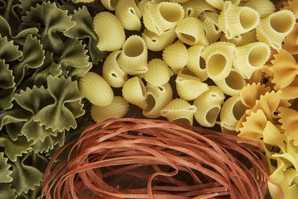Types of pasta — Stock Photo, Image