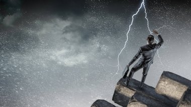 Her meydan okumak hazır. Karışık teknik