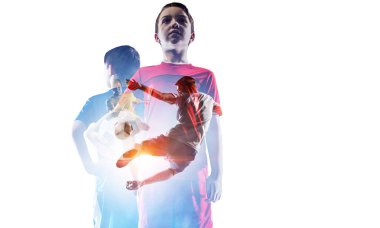 Küçük futbol şampiyonu. Karışık ortam