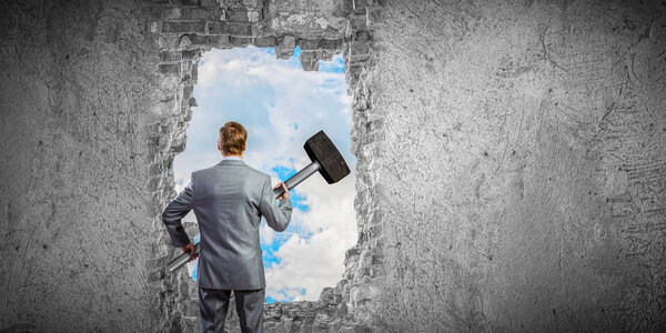 Making your way in business. Mixed media