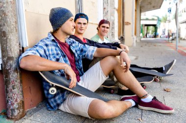 Sokağın molası patenciler