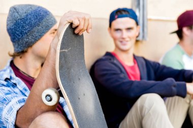 Sokağın molası patenciler