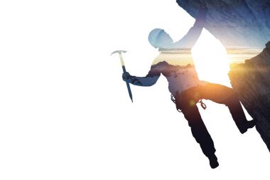 Kavram olarak tırmanışla spor. Karışık teknik