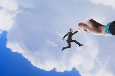 Onun büyüme ve ilerleme. Karışık teknik