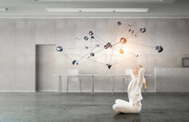 Denge bulmaya çalışıyorum. Karışık teknik