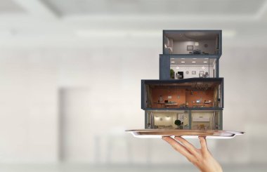 İç senin hayalini gerçekleştirmek. Karışık teknik