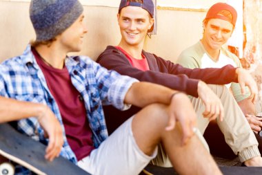 Sokağın molası patenciler