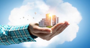 Endüstriyel yapı kavramı. Karışık teknik