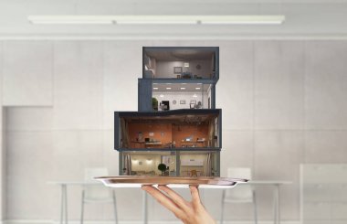 İç senin hayalini gerçekleştirmek. Karışık teknik