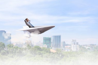 Tatil için rüya. Karışık teknik