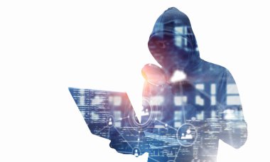 Hacker adam bilgi çalmak