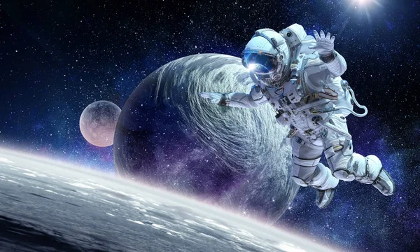Astronot uzay misyonu — Stok fotoğraf