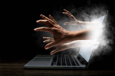 Internet güvenlik anlayışı. Karışık teknik