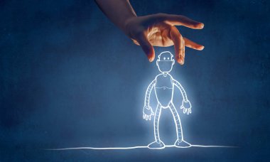 Komik kabataslak robot