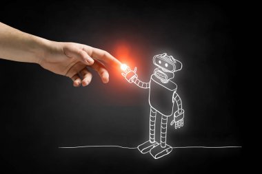 Komik kabataslak robot