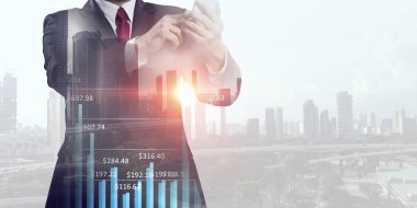 Modern iş tarzı. Karışık teknik