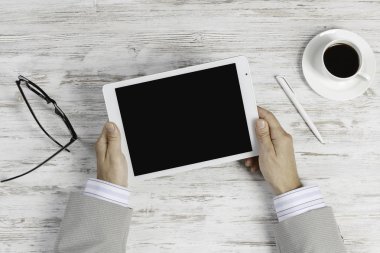 işyerinde iş adamı