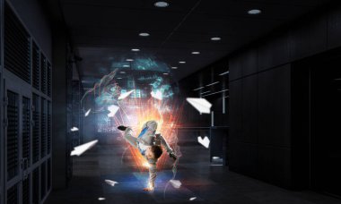 Anlaşma var. Karışık teknik