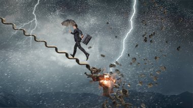 Herhangi Belki son adım. Karışık teknik