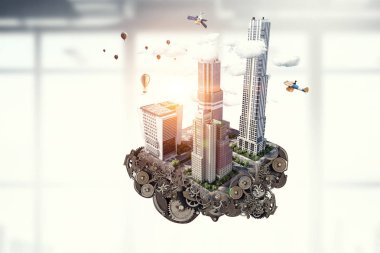 İnşaat ve İmar. Karışık teknik