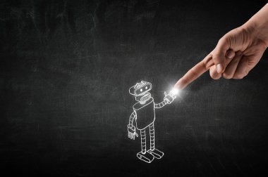 Komik kabataslak robot