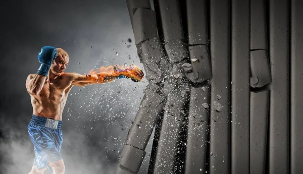 Bu meydan kadar güçlü. Karışık teknik