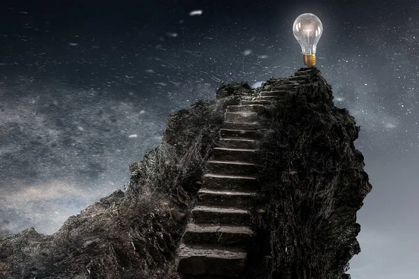 Taş yolu. Karışık teknik