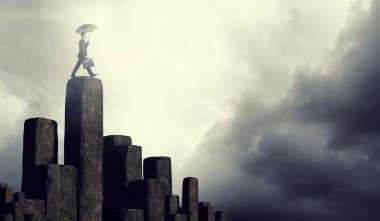 Her meydan okumak hazır. Karışık teknik