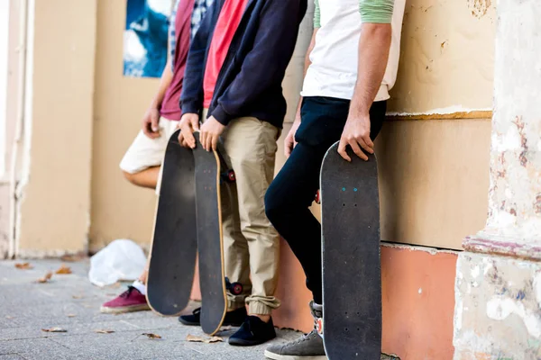Skateboarding na ulicy — Zdjęcie stockowe