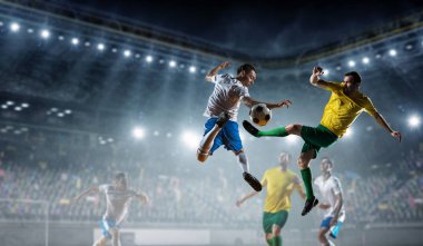 Futbol en iyi anlar. Karışık teknik