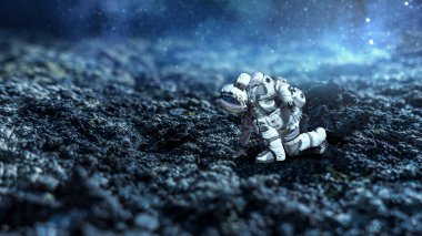Astronot çalıştırmak başlangıç. Karışık teknik
