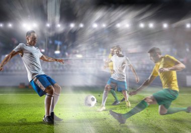 Futbol en iyi anlar. Karışık teknik