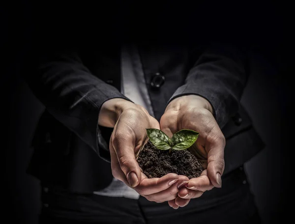 Met zorg voor natuur — Stockfoto