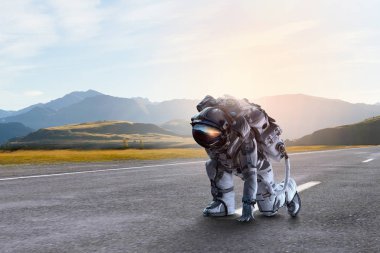 Astronot çalıştırmak başlangıç. Karışık teknik