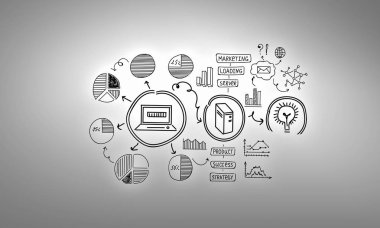 Medya Teknolojileri iş için. Karışık teknik