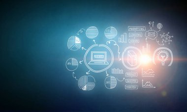 Medya Teknolojileri iş için. Karışık teknik