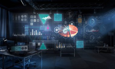 Medya Teknolojileri iş için. Karışık teknik