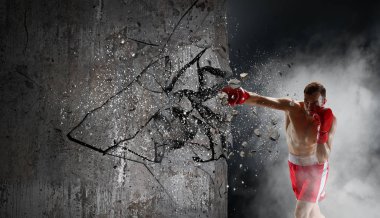 Bu meydan kadar güçlü. Karışık teknik