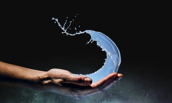 Water als bron van leven — Stockfoto
