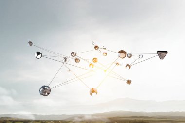 Kablosuz etkileşim ve bağlantı. Karışık teknik