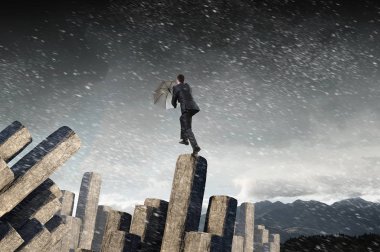 Her meydan okumak hazır. Karışık teknik