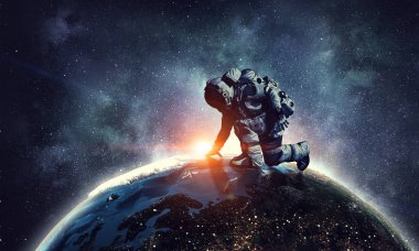 Astronot çalıştırmak başlangıç. Karışık teknik