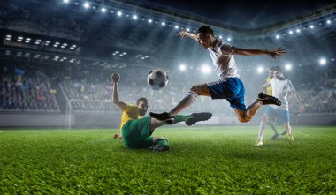 Futbol en iyi anlar. Karışık teknik