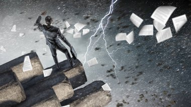 Her meydan okumak hazır. Karışık teknik