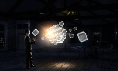 Yenilikçi teknolojiler entegrasyon. Karışık teknik