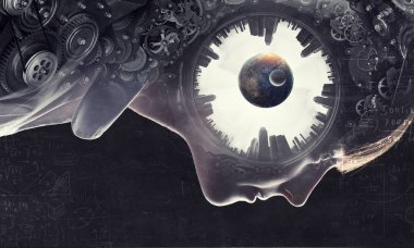 Bu büyük dünya keşfetmek. Karışık teknik